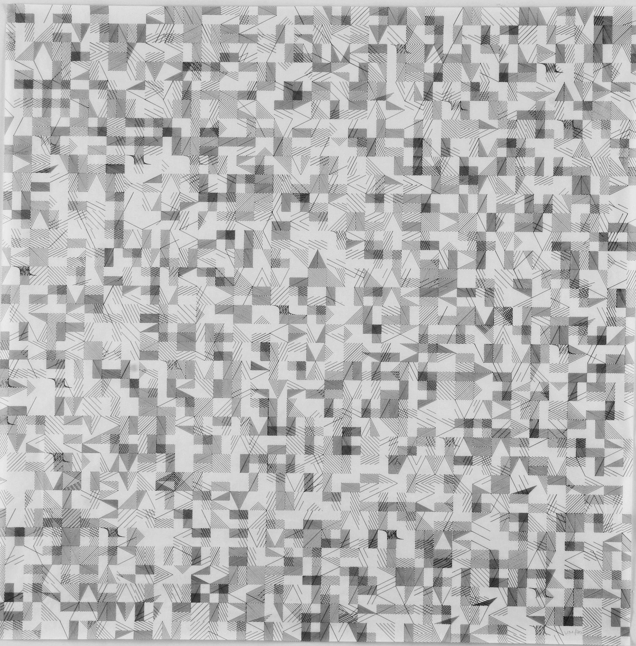 MolnarALaRechercheDePaulKlee68x68cm1970