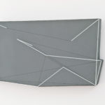 1996, Acryl auf Leinwand, darunter hˆlzernes St¸tzger¸st, 31,8 x 57,8 cm