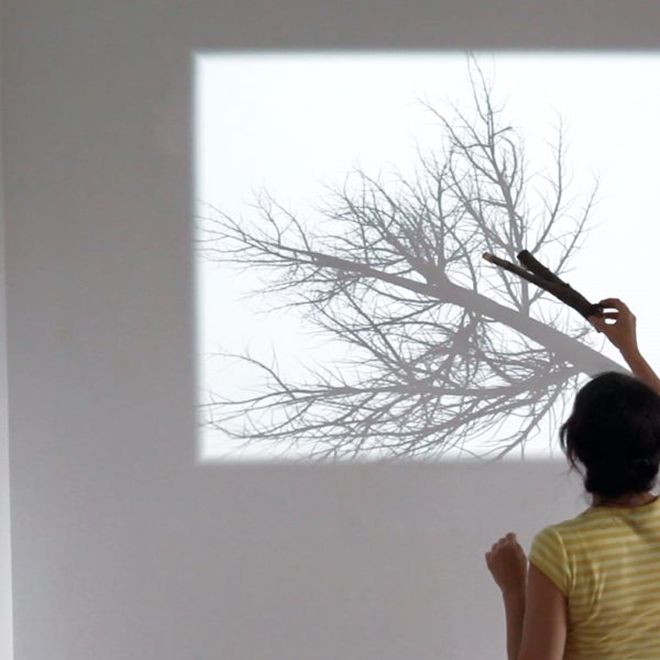 Rafael Lozano-Hemmer, "Bifurcation", 2012. Photo by: Antimodular Research